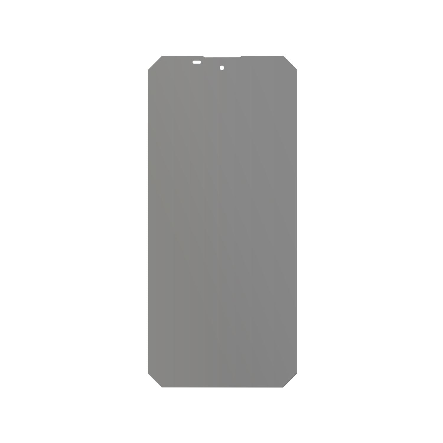 Blickschutzfolie für Oukitel WP100 Titan matt Schu (3)