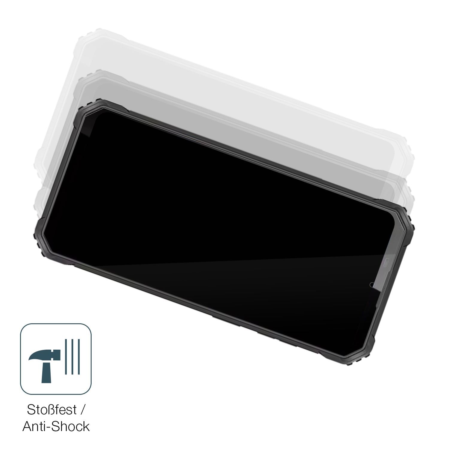 2x 9H Schutzfolie für Oukitel WP100 Titan Panzerfo (4)