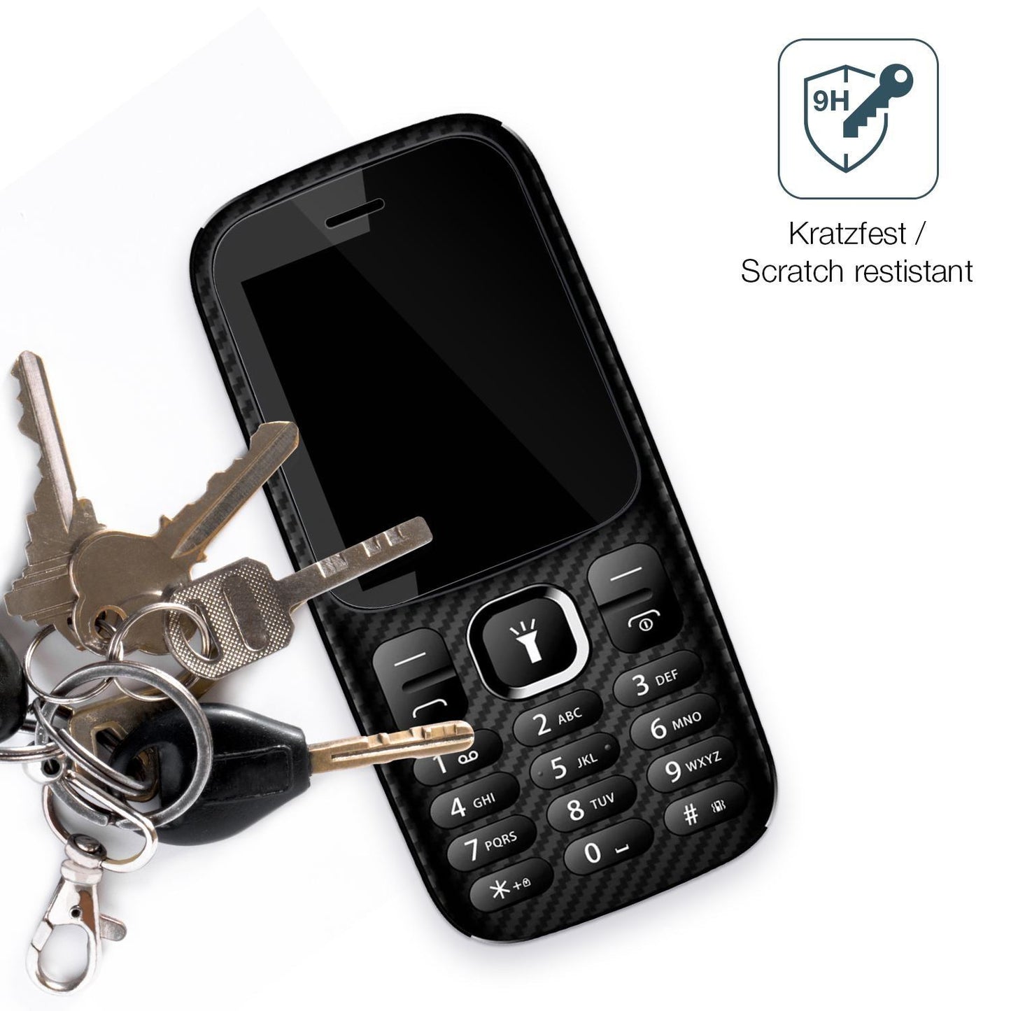 2x 9H Schutzfolie für Energizer Mobile E13 Panzerf (3)