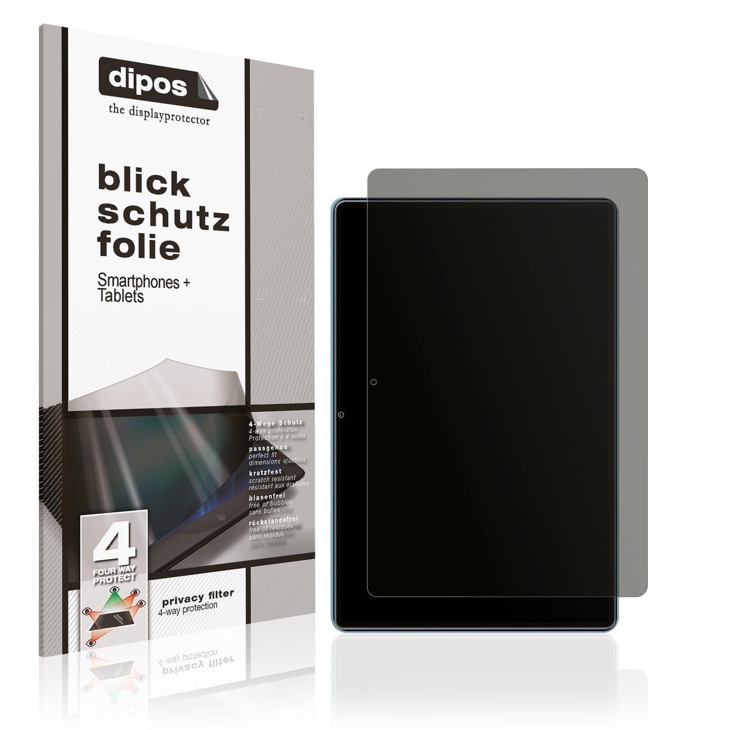 Blickschutzfolie für JUSYEA J9 10 Zoll matt Schutz (1)