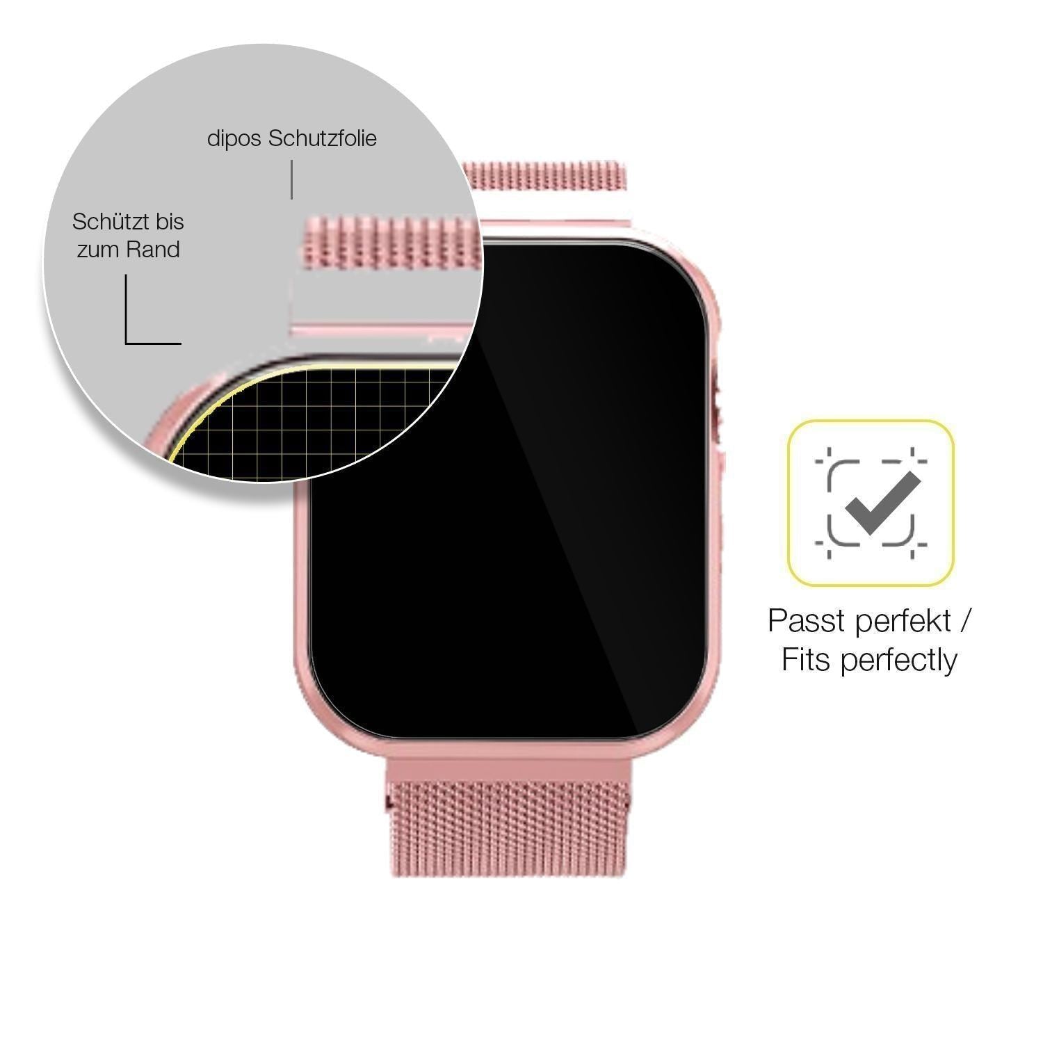 2x 3D Full Cover Schutzfolie für Banlvs Smartwatch (6)