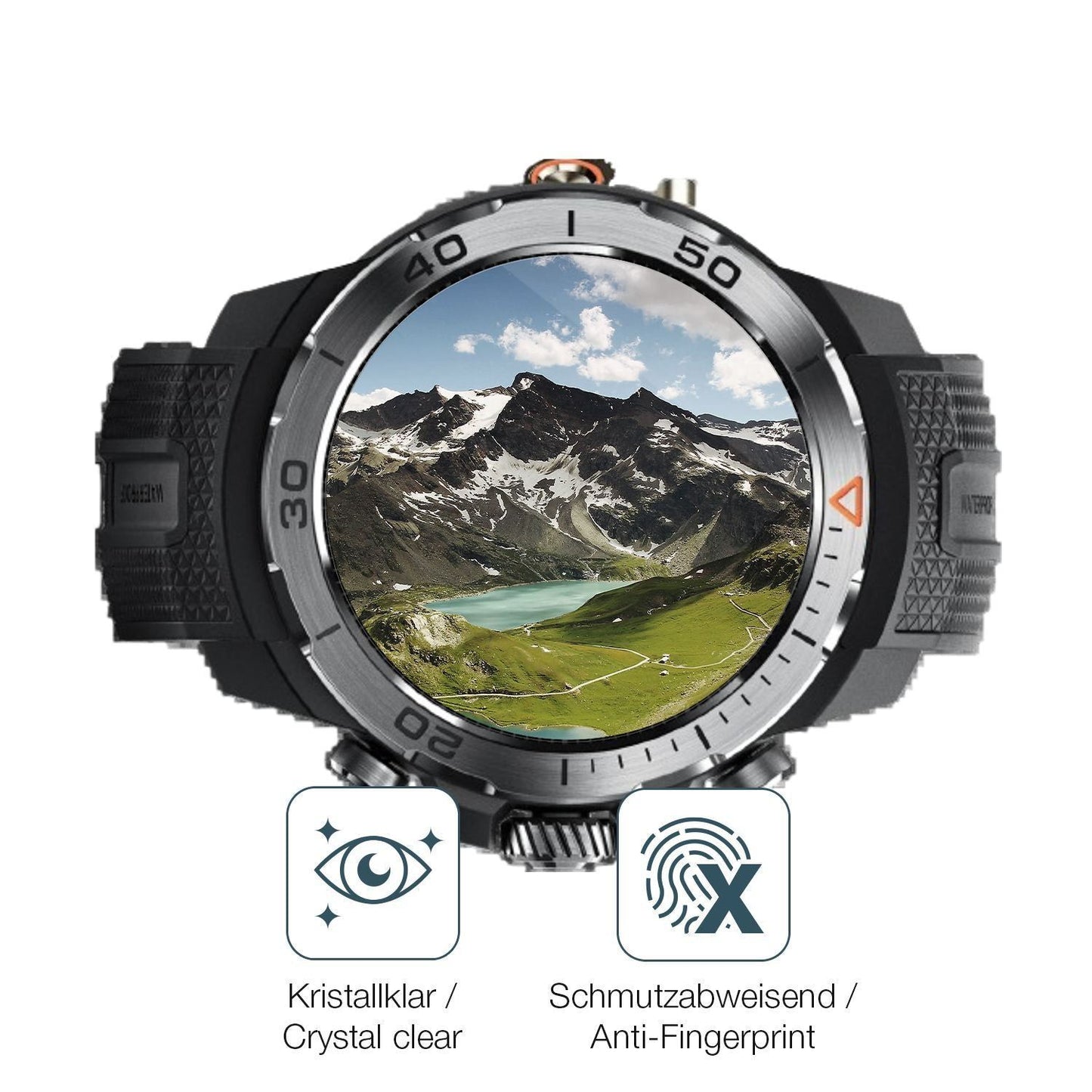 6x Schutzfolie klar für Xiaomi Mibro GS Explorer D (4)