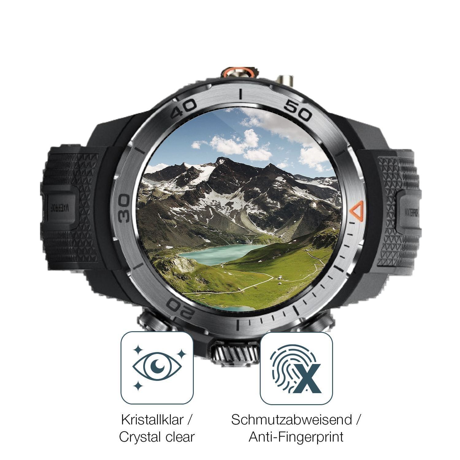 6x Schutzfolie klar für Xiaomi Mibro GS Explorer D (4)
