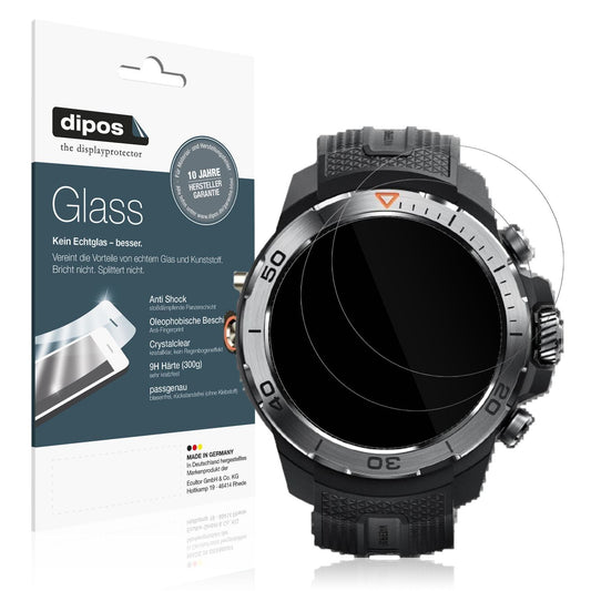 2x 9H Schutzfolie für Xiaomi Mibro GS Explorer Pan (1)