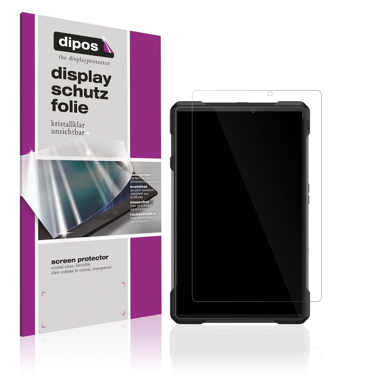 2x Schutzfolie klar für 8849 Tank Pad E Display-Sc (1)