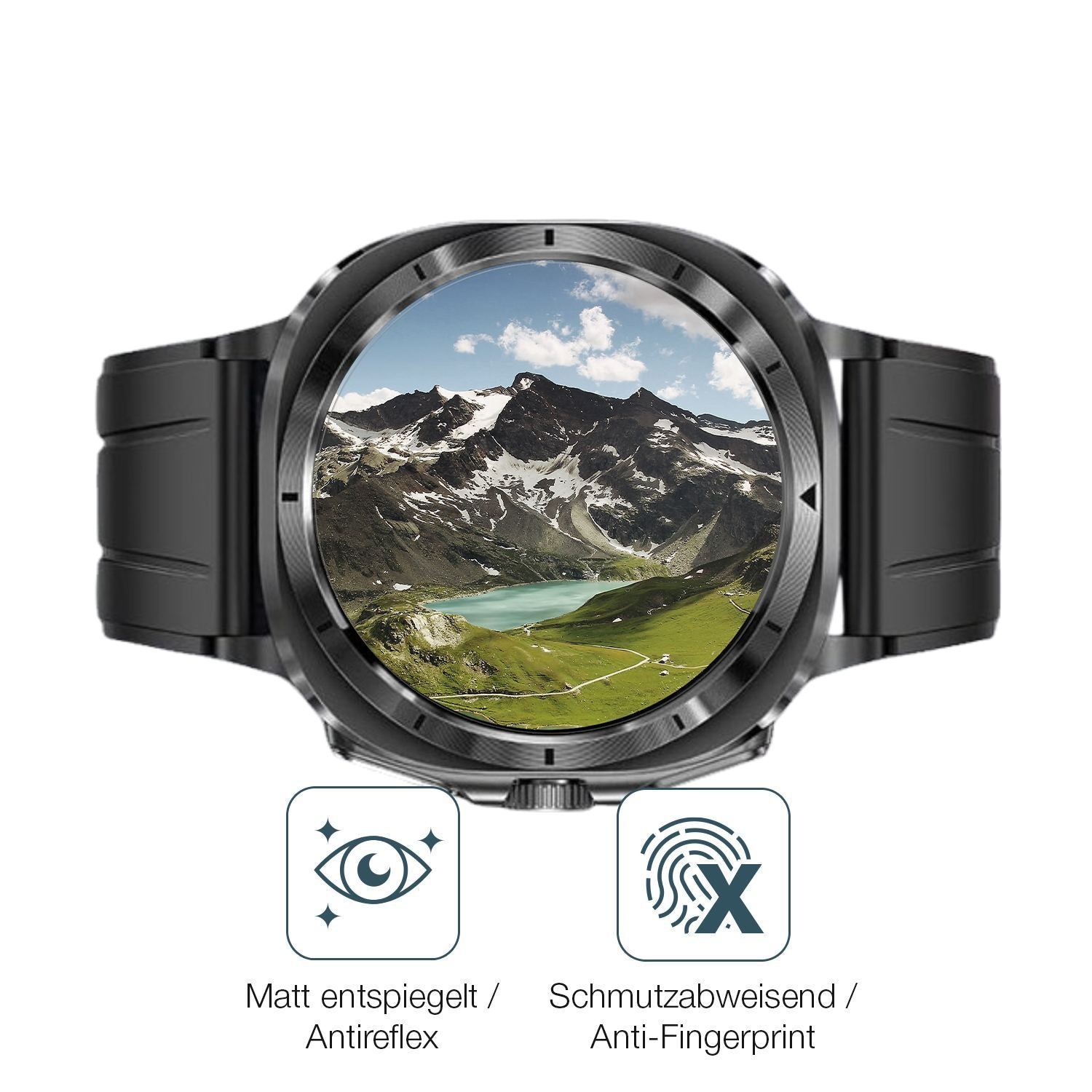 6x Schutzfolie matt für Marsyu E03 1.43 Zoll Displ (4)