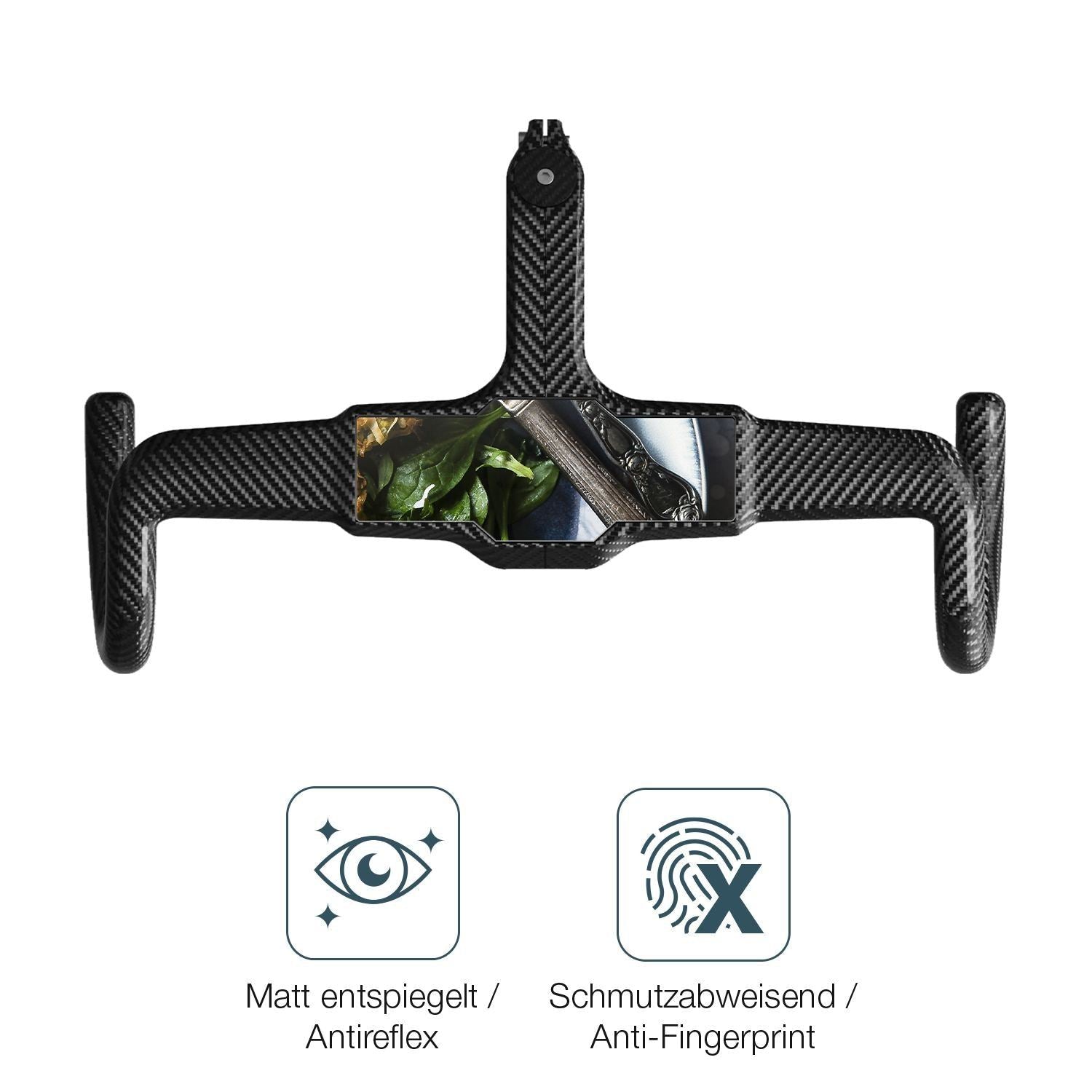 2x Schutzfolie matt für Flite Flitedeck Smart Cock (4)