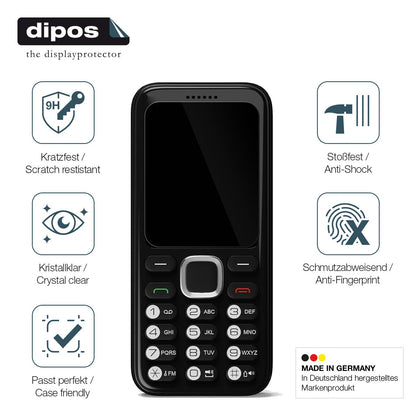 2x 9H Schutzfolie für Oakcastle F100 Panzerfolie (7)