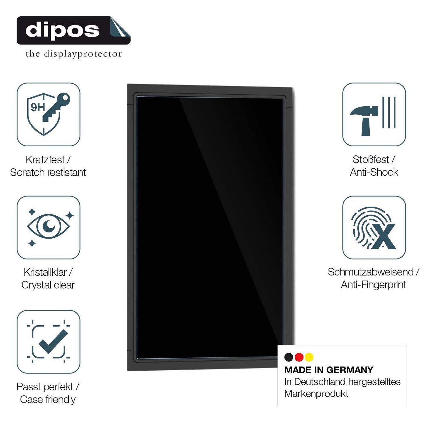 2x 9H Schutzfolie für Elo TouchSystems 15H3 15.6 Z (7)