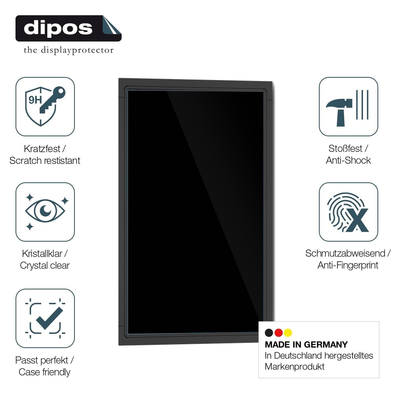 2x 9H Schutzfolie für Elo TouchSystems 15H3 15.6 Z (7)
