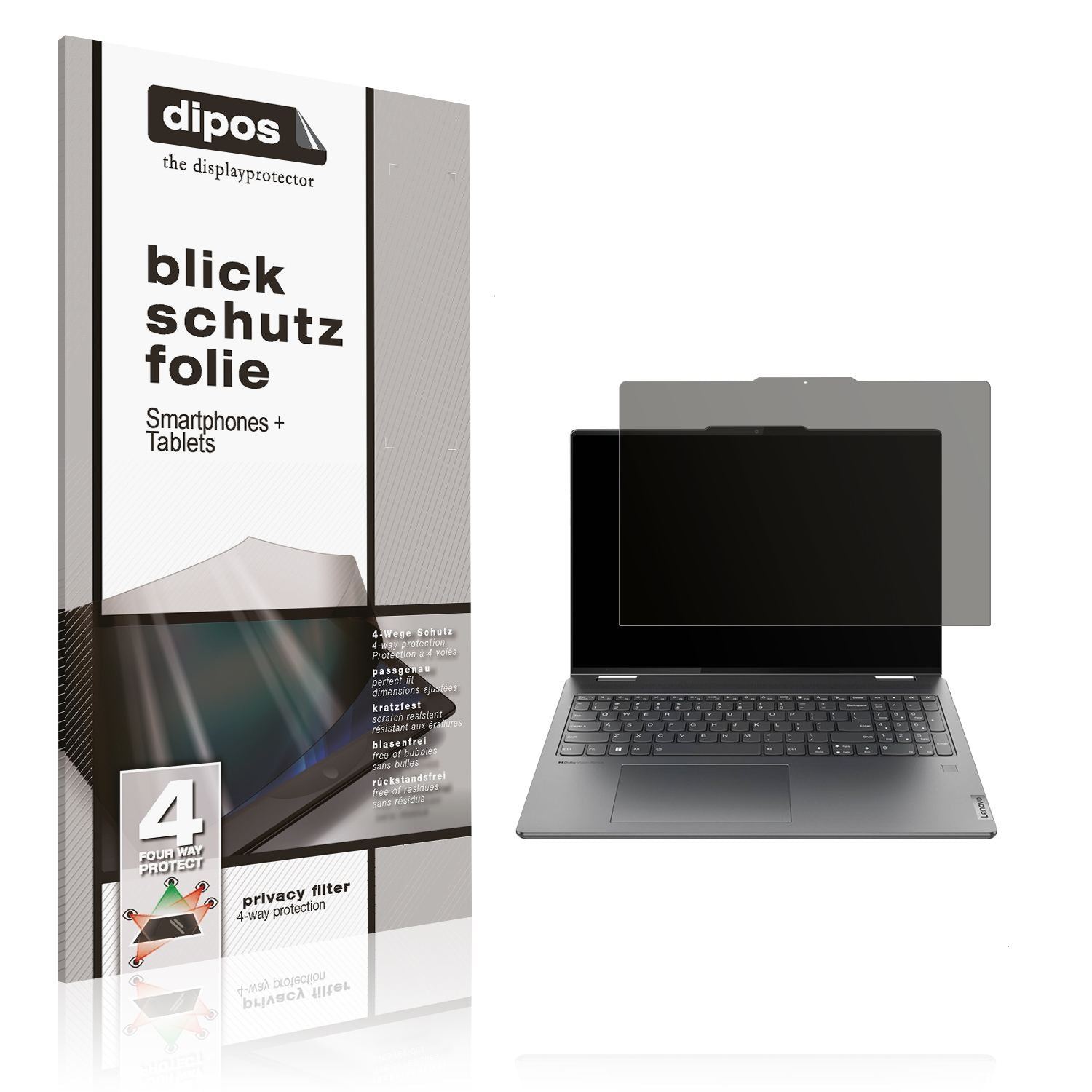 Blickschutzfolie für Lenovo Yoga 7i Gen 10 14 Zoll (1)