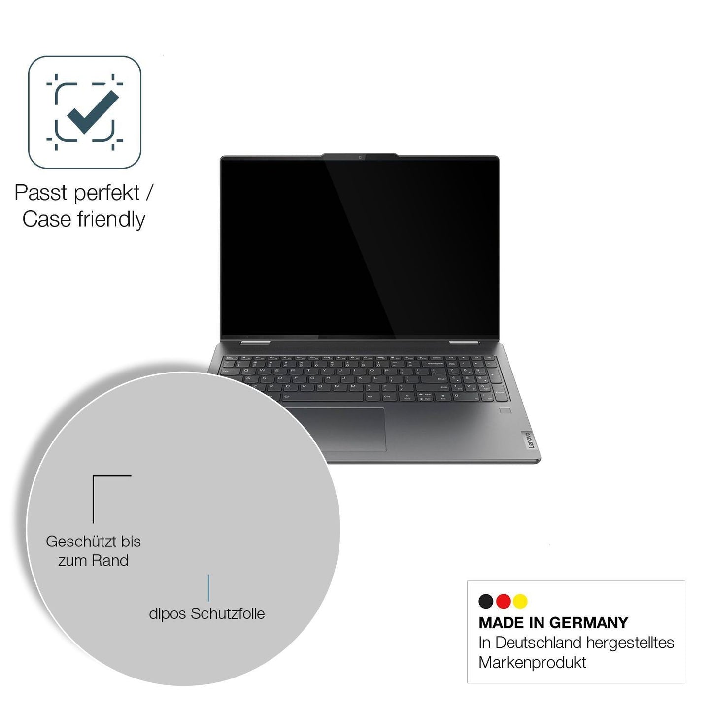 2x 9H Schutzfolie für Lenovo Yoga 7i Gen 10 14 Zol (6)
