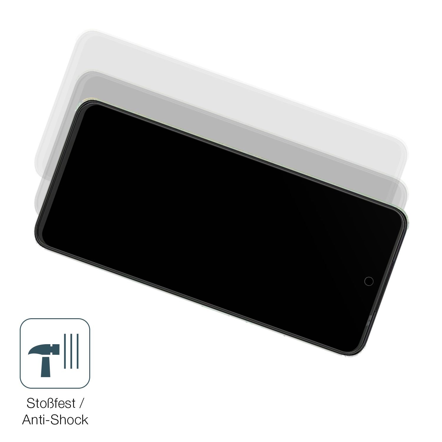 2x 9H Schutzfolie matt für Coolpad Cool X100 Panze (4)