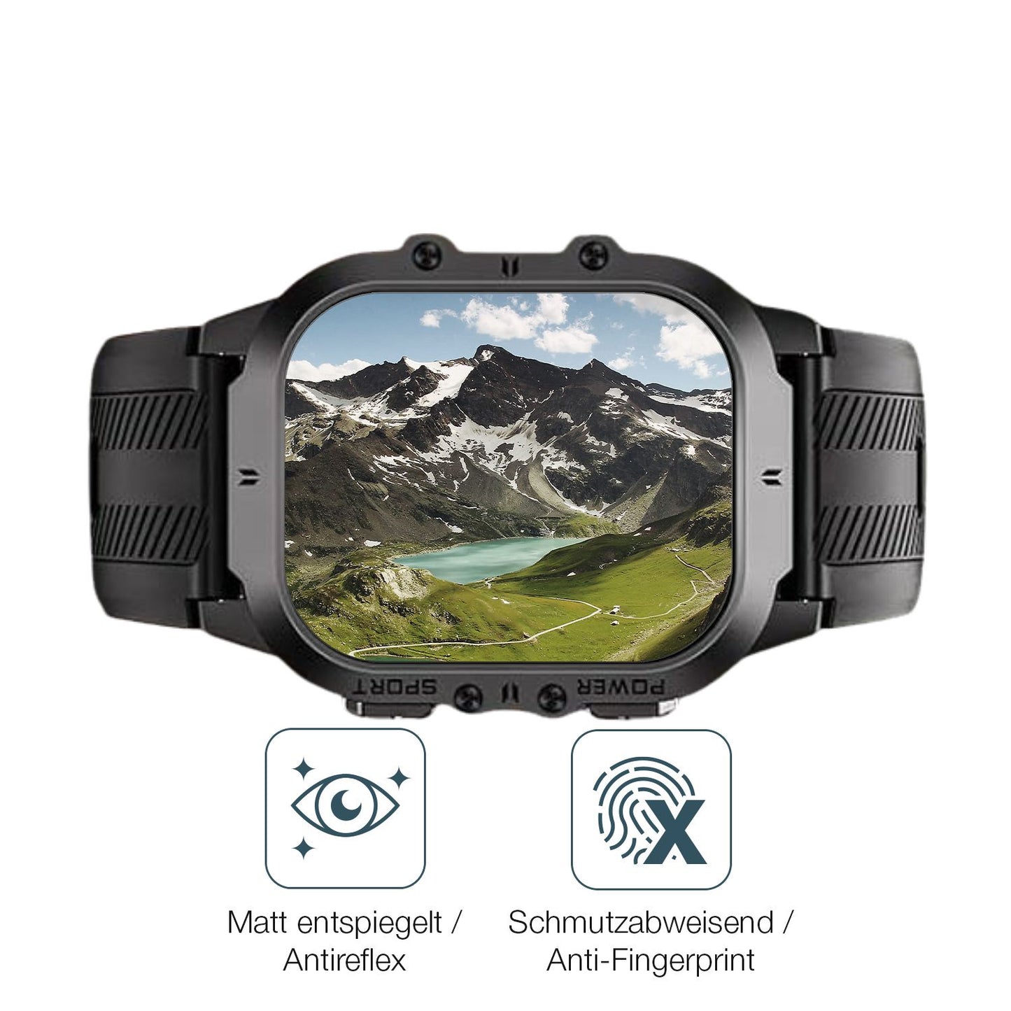 2x 9H Schutzfolie matt für Oukitel BT20 Panzerfoli (5)