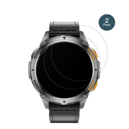 2x 9H Schutzfolie matt für FOXBOX DM4 1.43 Zoll Pa (2)