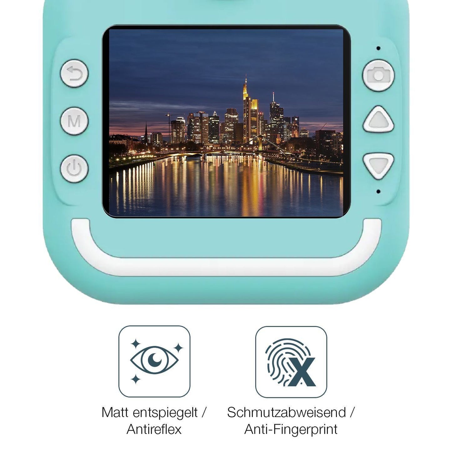 4x Schutzfolie matt für Zounin Q5 Kinder Sofortbil (4)