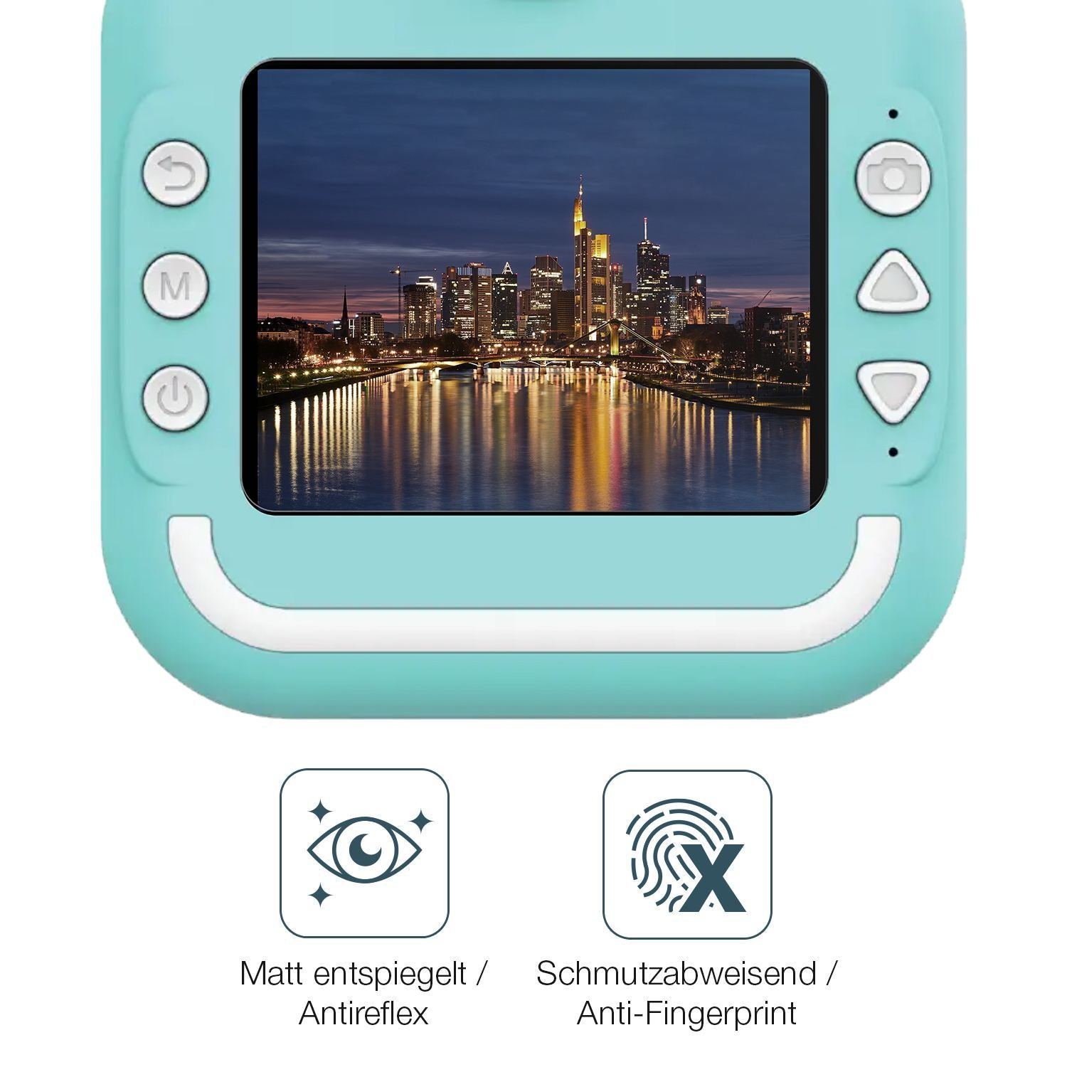 4x Schutzfolie matt für Zounin Q5 Kinder Sofortbil (4)
