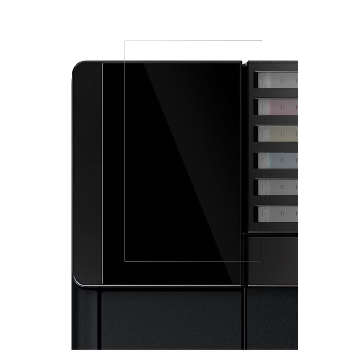 2x Schutzfolie klar für Epson EcoTank ET-8550 Disp (2)