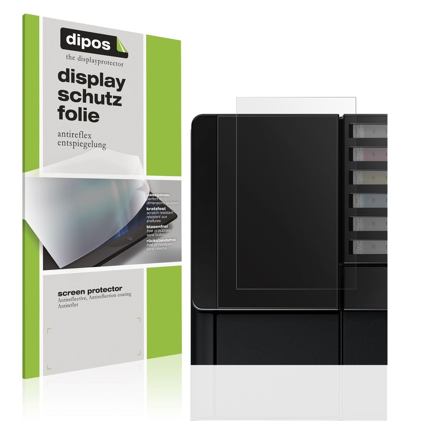 2x Schutzfolie matt für Epson EcoTank ET-8550 Disp (1)