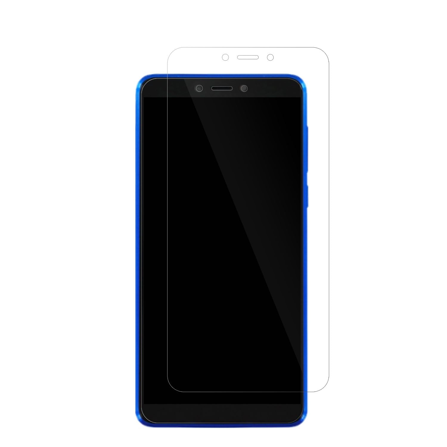 4x Schutzfolie klar für Mobicel R1 Plus Display-Sc (2)