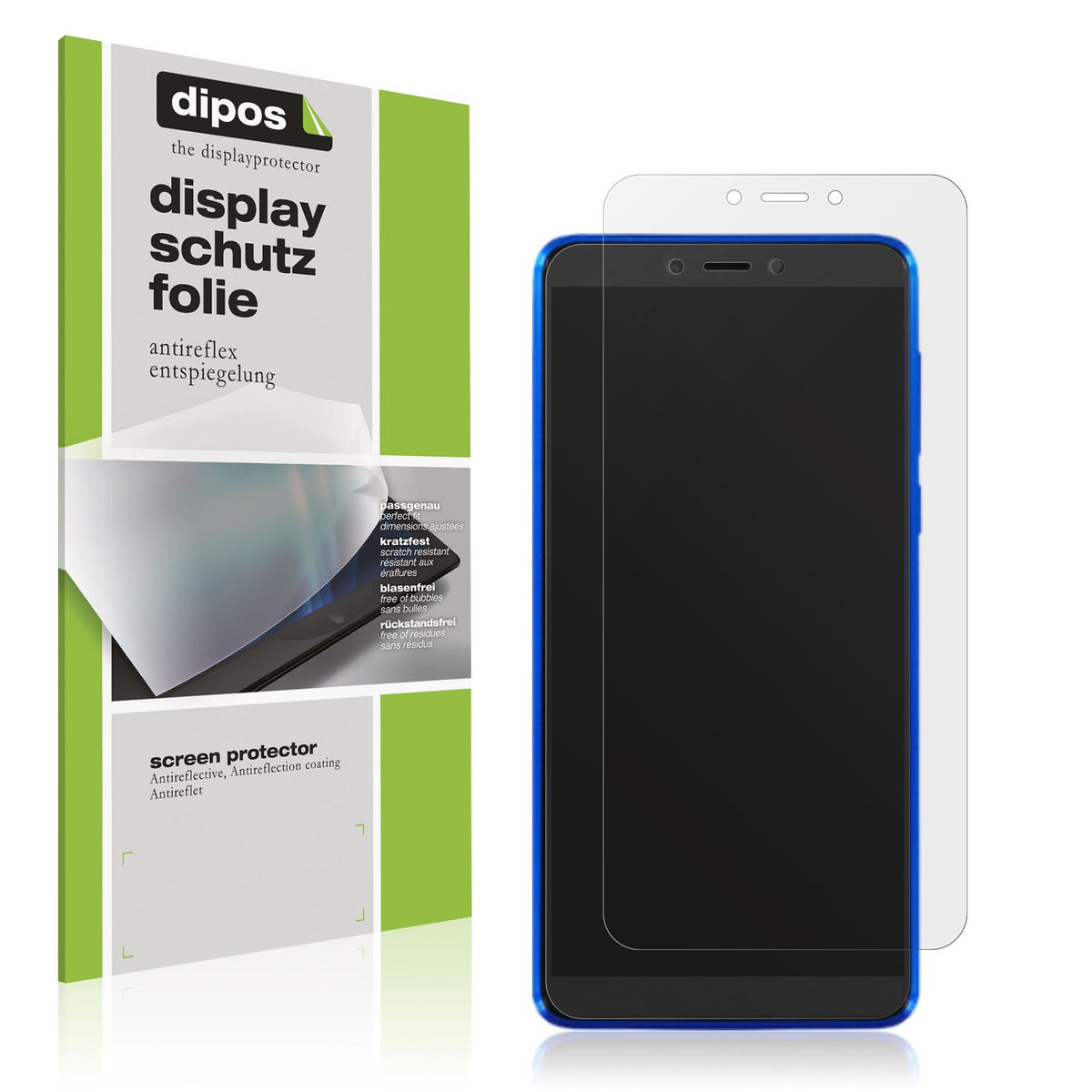 4x Schutzfolie matt für Mobicel R1 Plus Display-Sc (1)