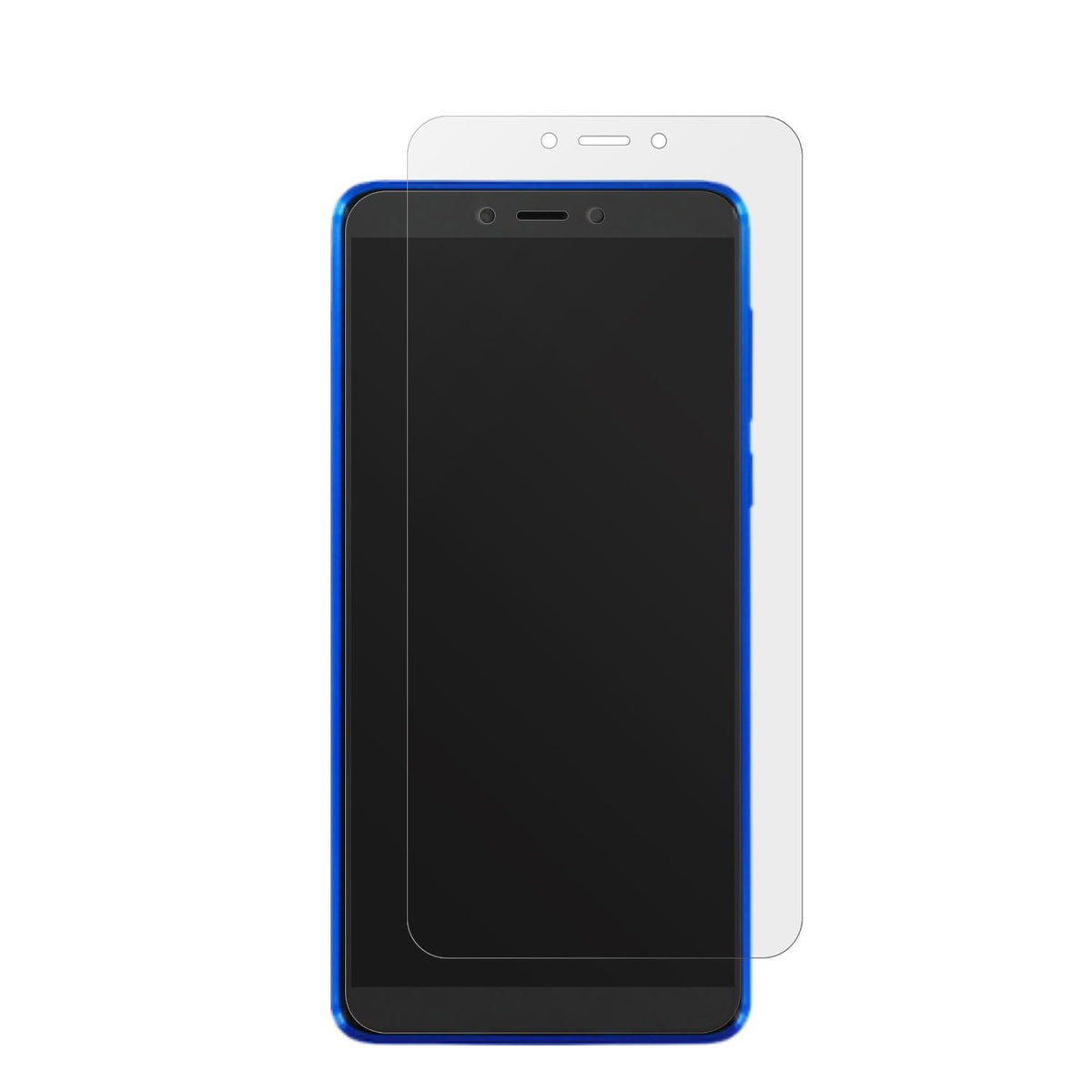 4x Schutzfolie matt für Mobicel R1 Plus Display-Sc (2)