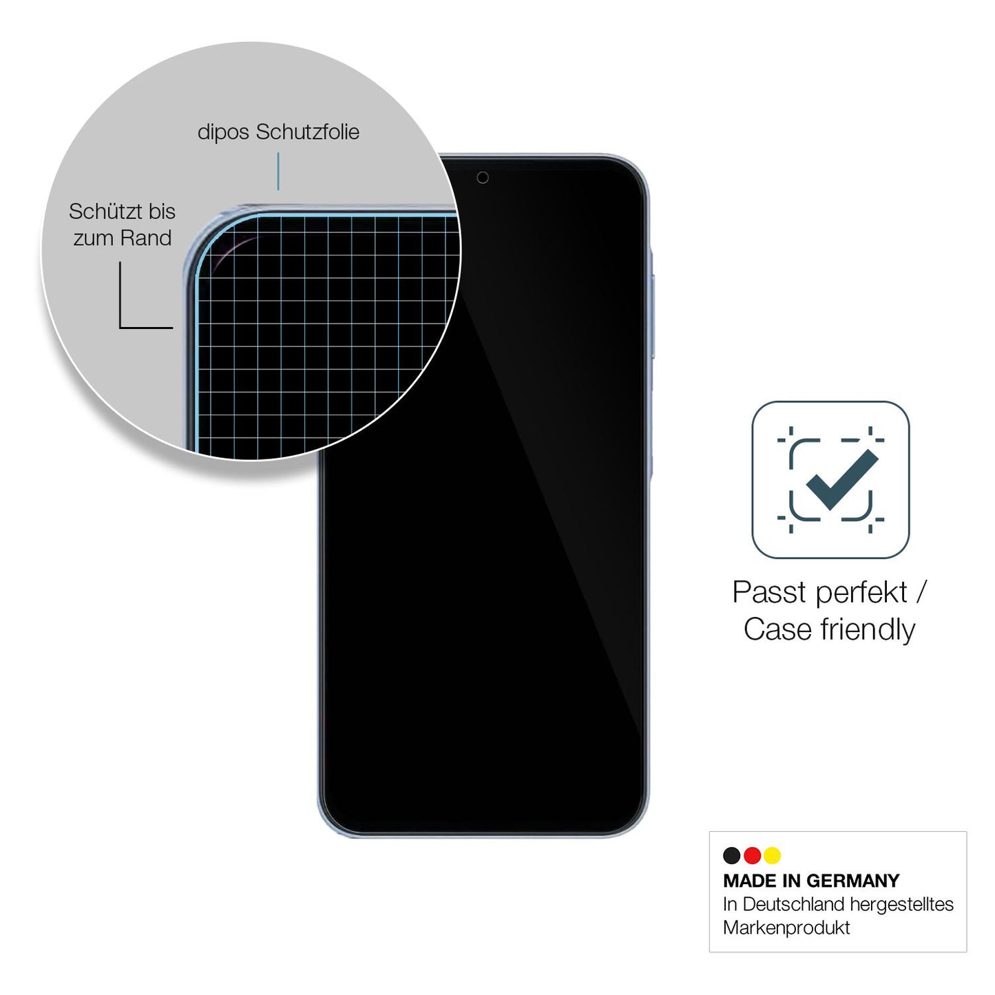 2x 9H Schutzfolie für Samsung Galaxy A25 Panzerfol (6)