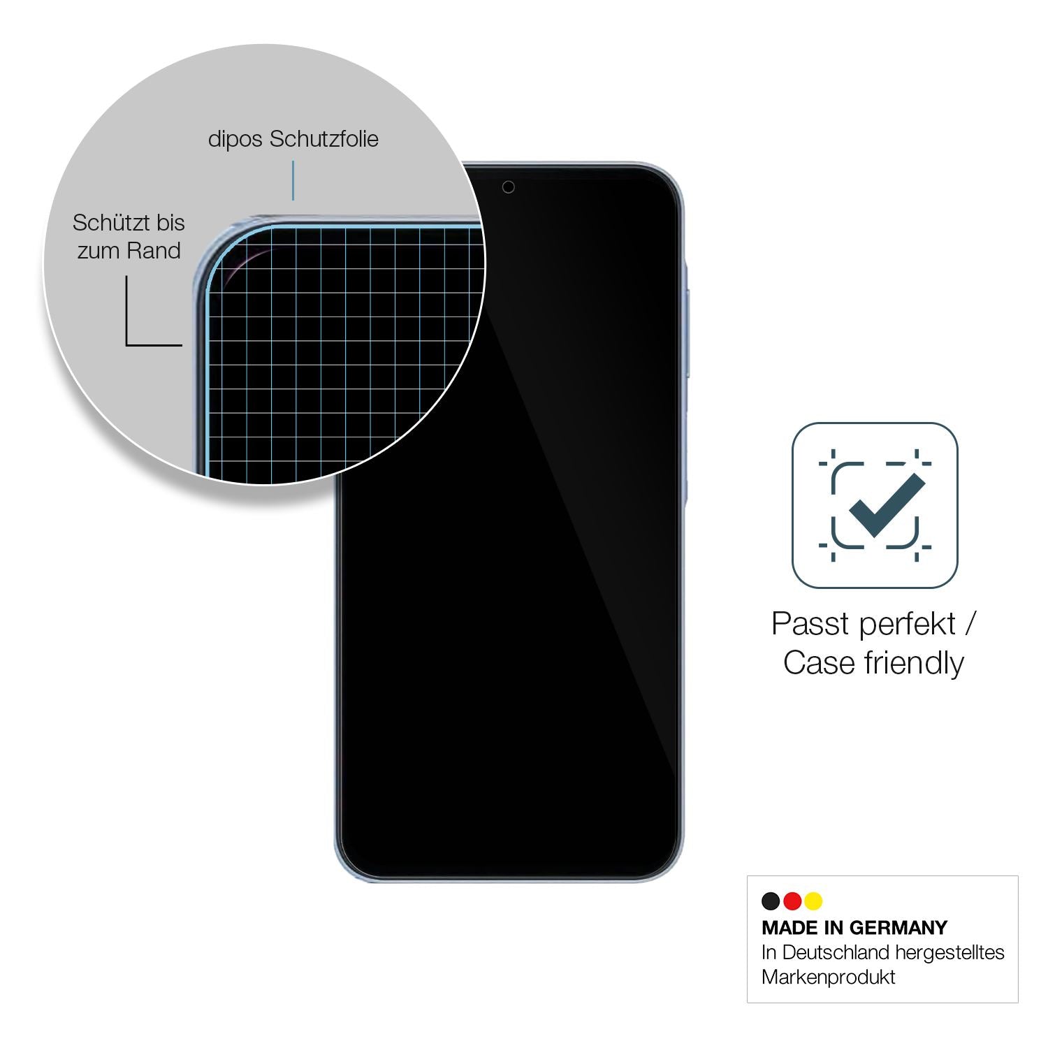 2x 9H Schutzfolie für Samsung Galaxy A25 Panzerfol (6)