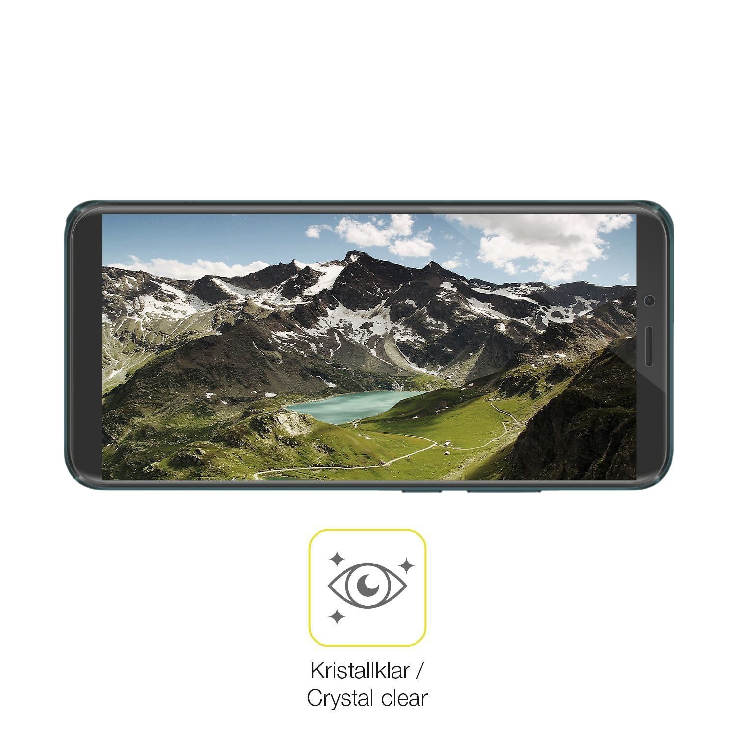 2x 3D Full Cover Schutzfolie für Mobicel RX Plus (5)