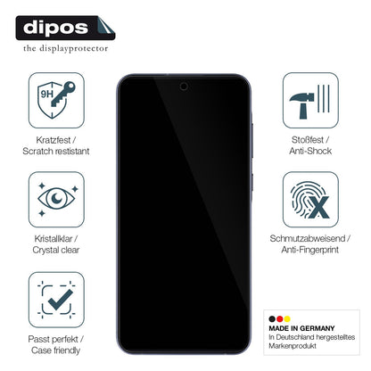 2x 9H Schutzfolie für Samsung Galaxy A55 (case fri (7)