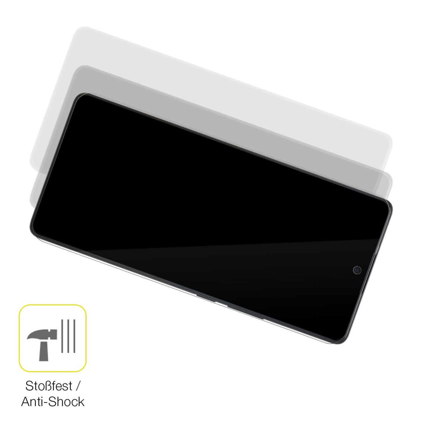 2x 3D Full Cover Schutzfolie für Vivo X80 Pro (4)