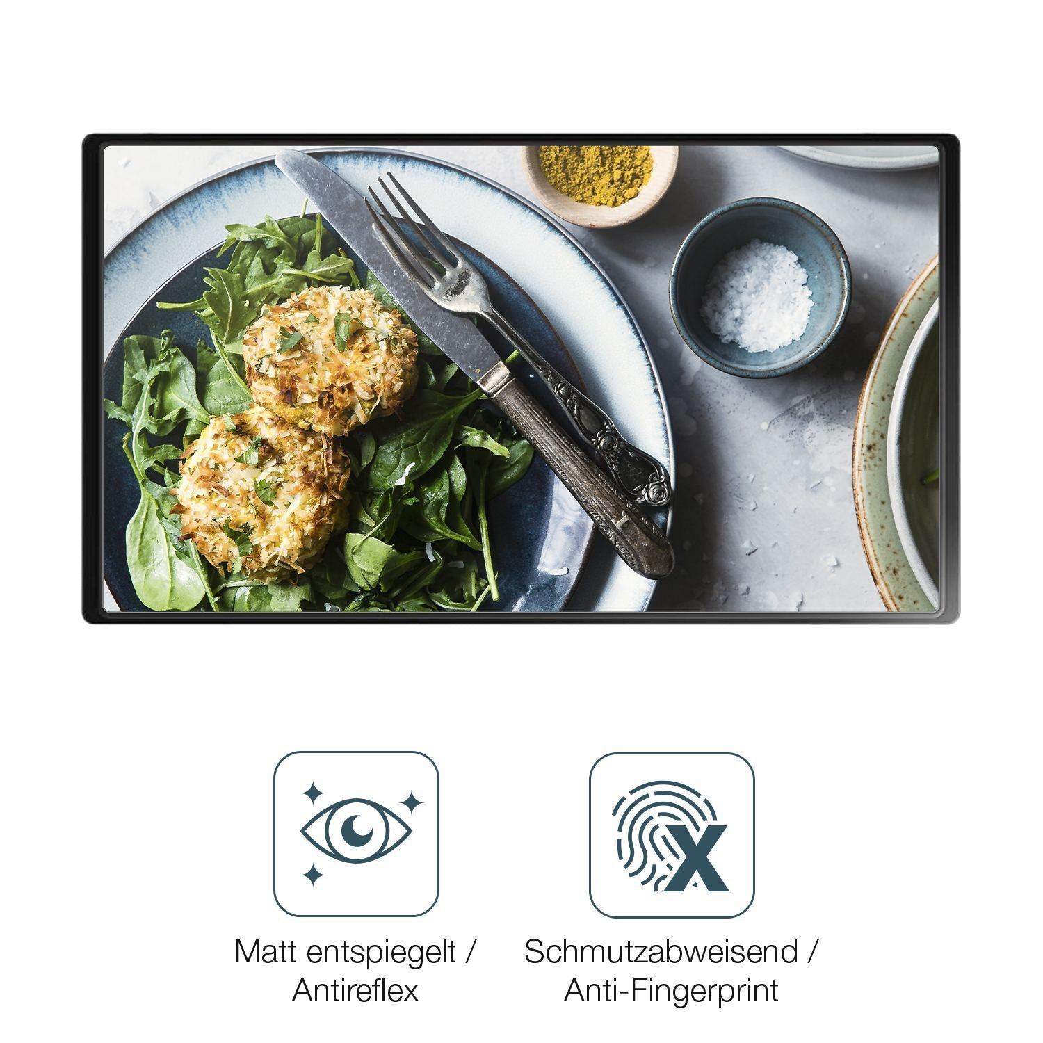 2x 9H Schutzfolie matt für Pioneer SPH-DA77DAB Pan (5)