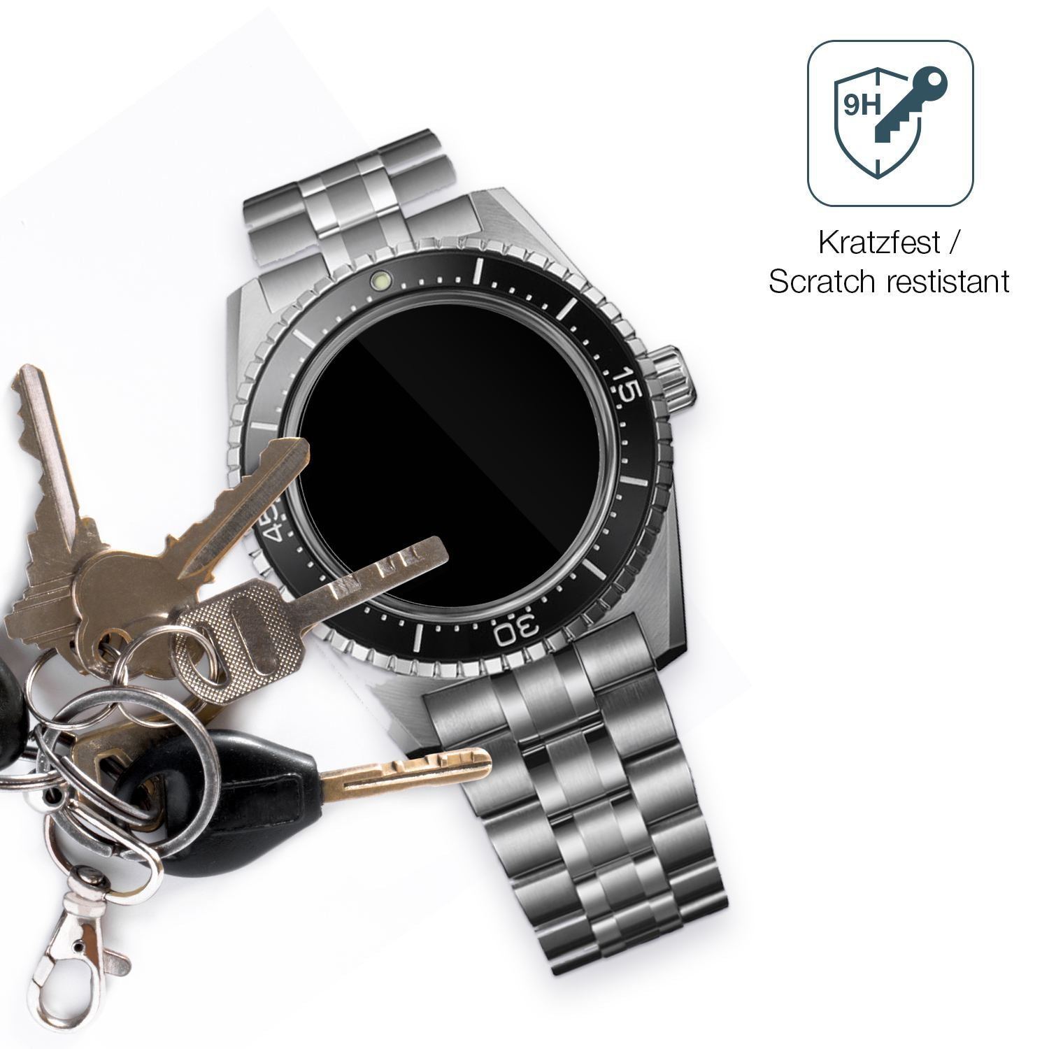 2x 9H Schutzfolie für Seiko Prospex Ladies Marine  (3)