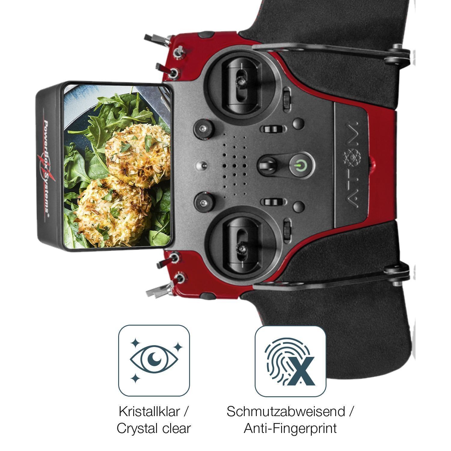 2x 9H Schutzfolie für PowerBox Systems Atom Panzer (5)