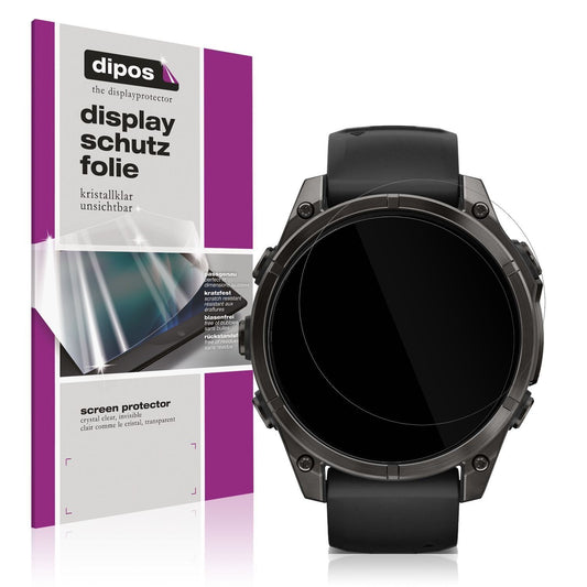 6x Schutzfolie klar für Garmin Tactix 8 51mm AMOLE (1)