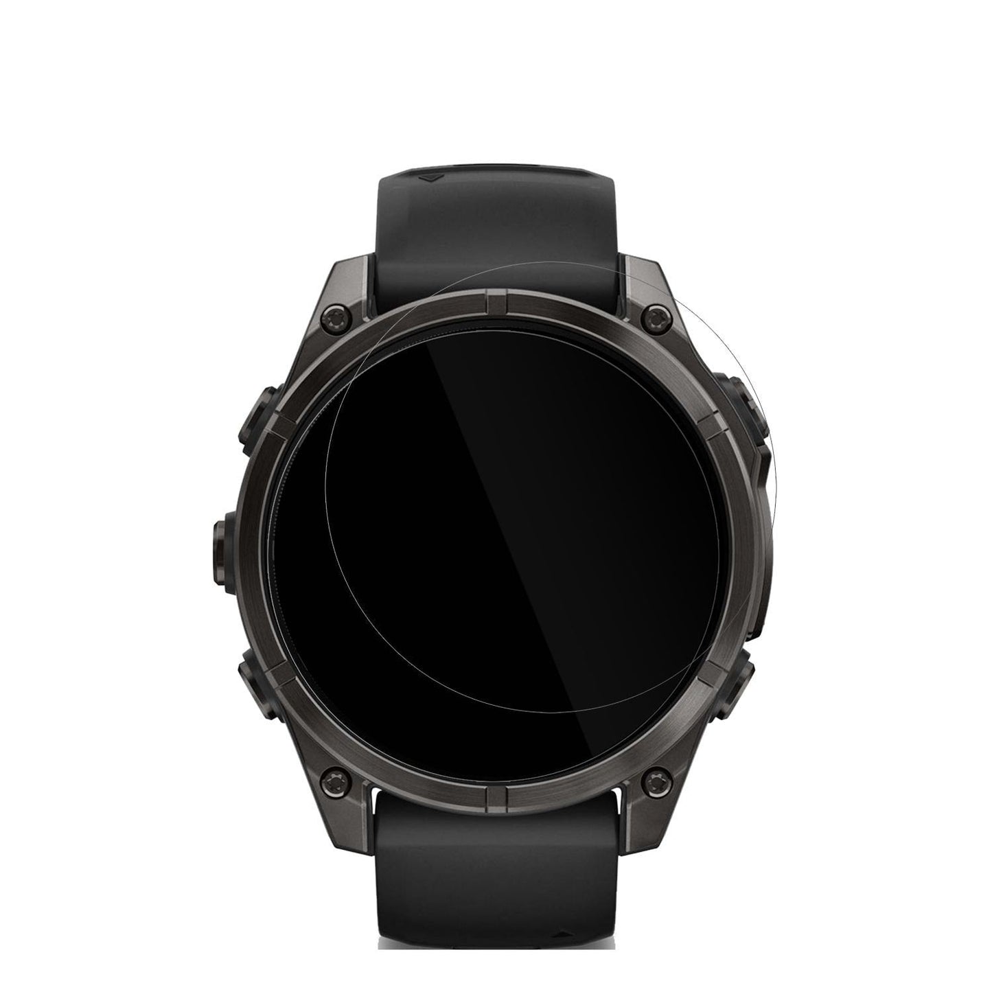 6x Schutzfolie klar für Garmin Tactix 8 51mm AMOLE (2)