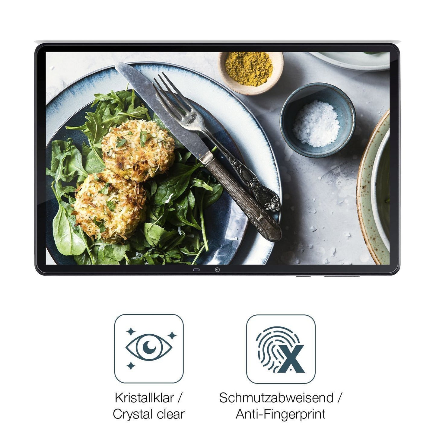 2x Schutzfolie klar für Acer Iconia P10-21Q-83XL D (4)