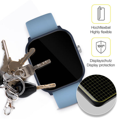 2x 3D Full Cover Schutzfolie für Ice-Watch Ice Sma (3)