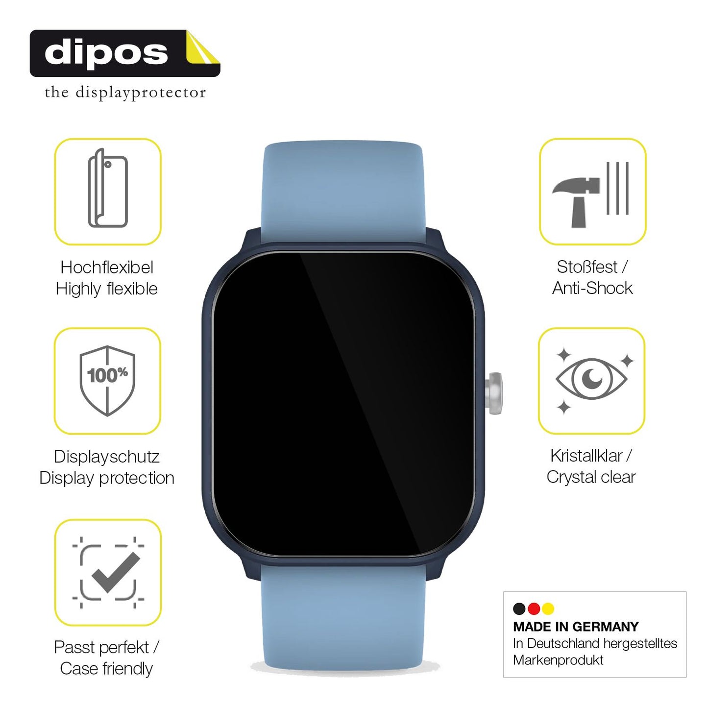 2x 3D Full Cover Schutzfolie für Ice-Watch Ice Sma (7)