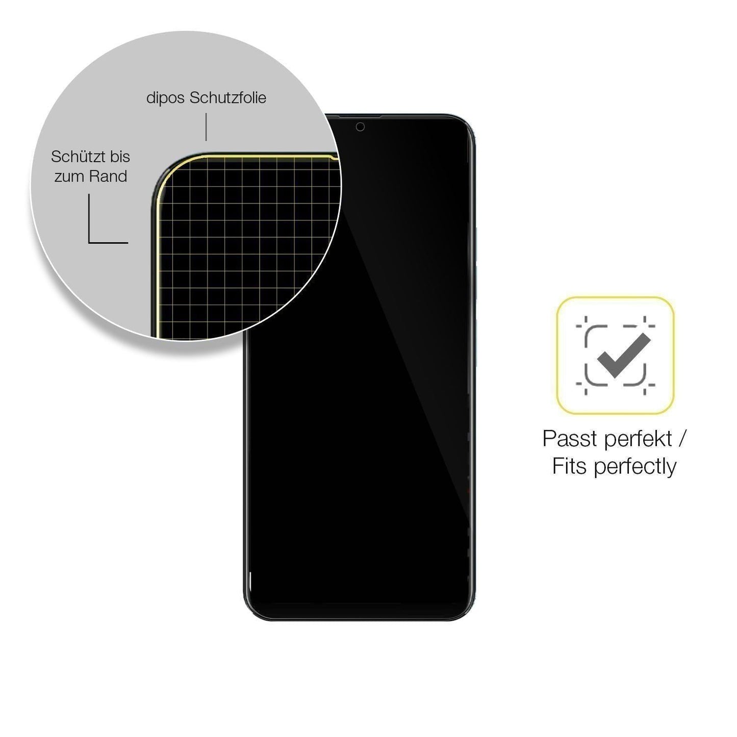 2x 3D Full Cover Schutzfolie für Mobicel VX20 (6)