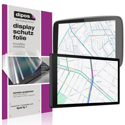 2x Schutzfolie klar für Egret Ey 1 Display-Schutzf (1)