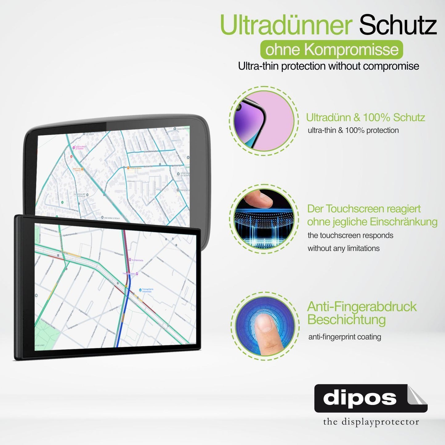 2x Schutzfolie matt für Zero Motorrad Dash TFT Dis (3)