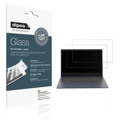 2x 9H Schutzfolie matt für VALE Laptop R15E 15.6 Z (1)