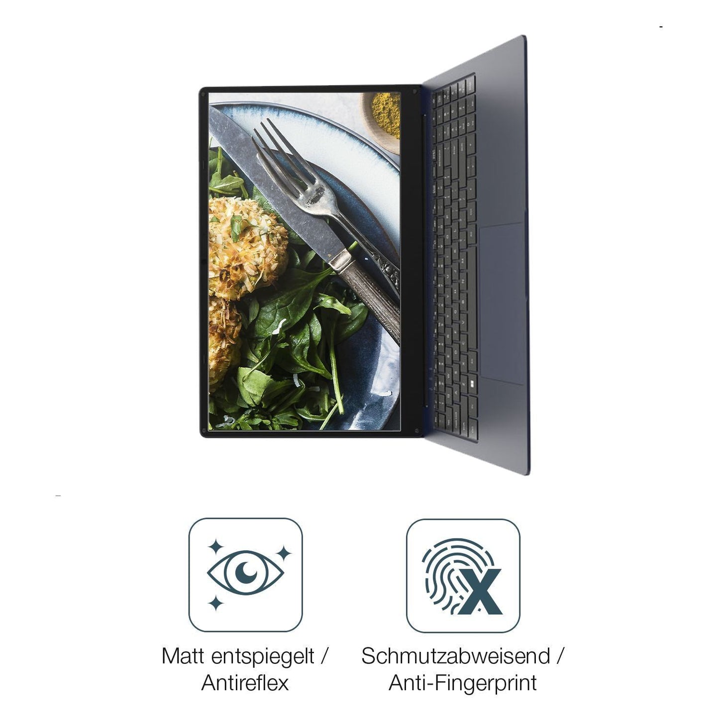 2x 9H Schutzfolie matt für VALE Laptop R15E 15.6 Z (5)