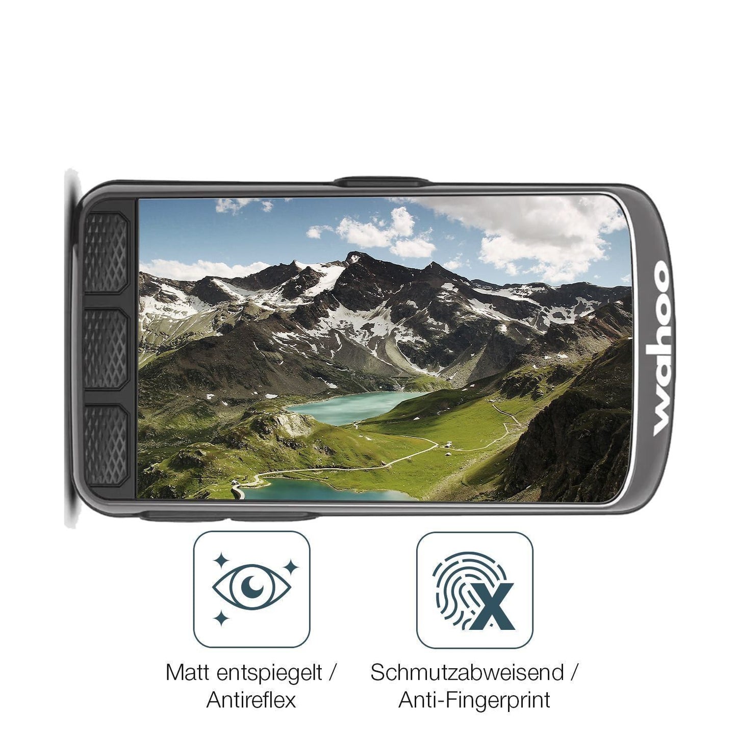 2x Schutzfolie matt für Wahoo Elemnt ACE Display-S (4)