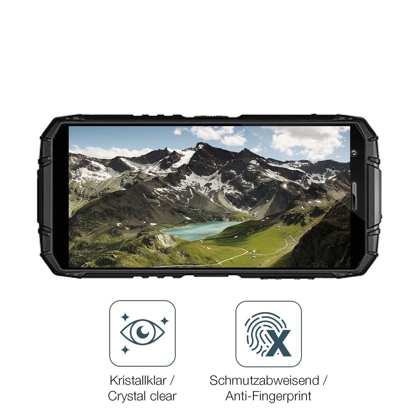 2x 9H Schutzfolie für Doogee S41 Max Panzerfolie (5)