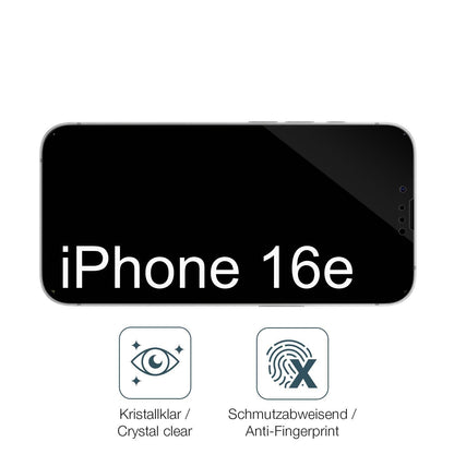 2x 9H Schutzfolie für Apple iPhone 16e Panzerfolie (5)