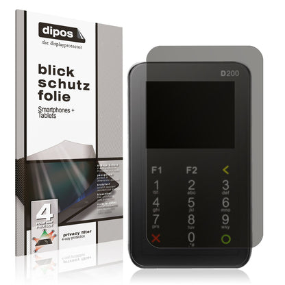 Blickschutzfolie für Pax D200 matt Schutzfolie Pri (1)