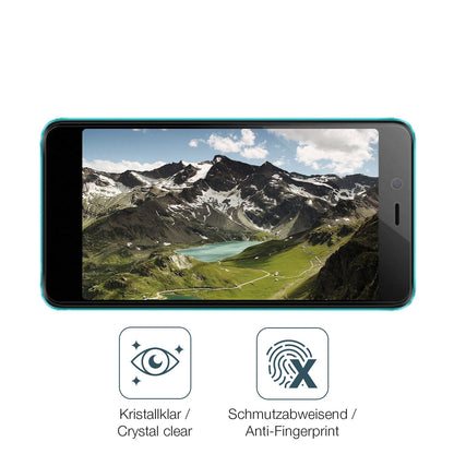 4x Schutzfolie klar für Mobicel MX2 Display-Schutz (4)