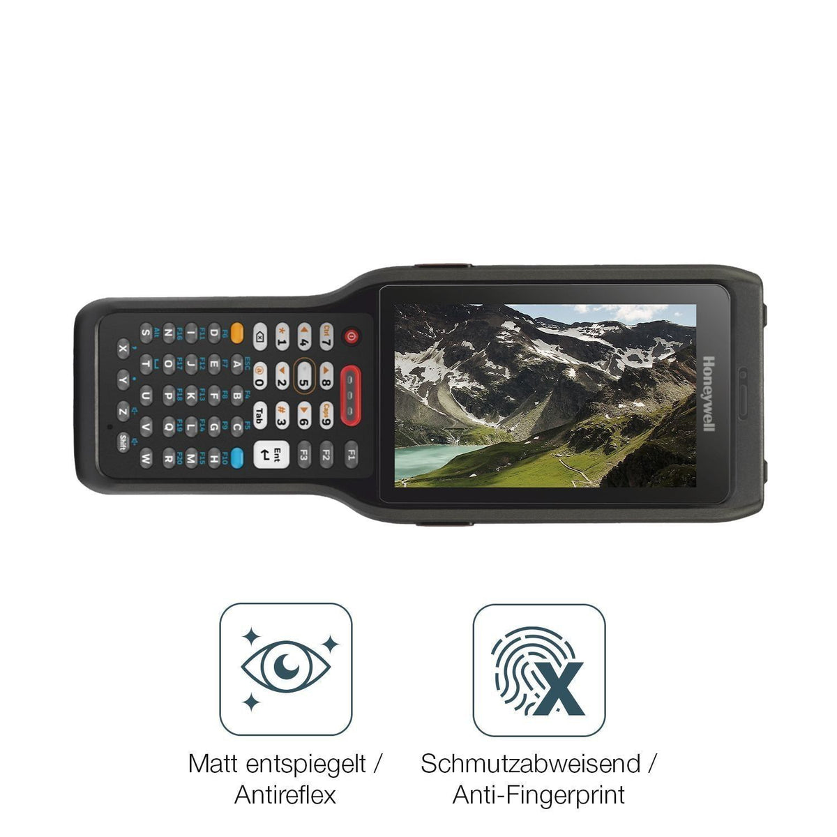 4x Schutzfolie matt für Honeywell Ck62 Display-Sch (4)